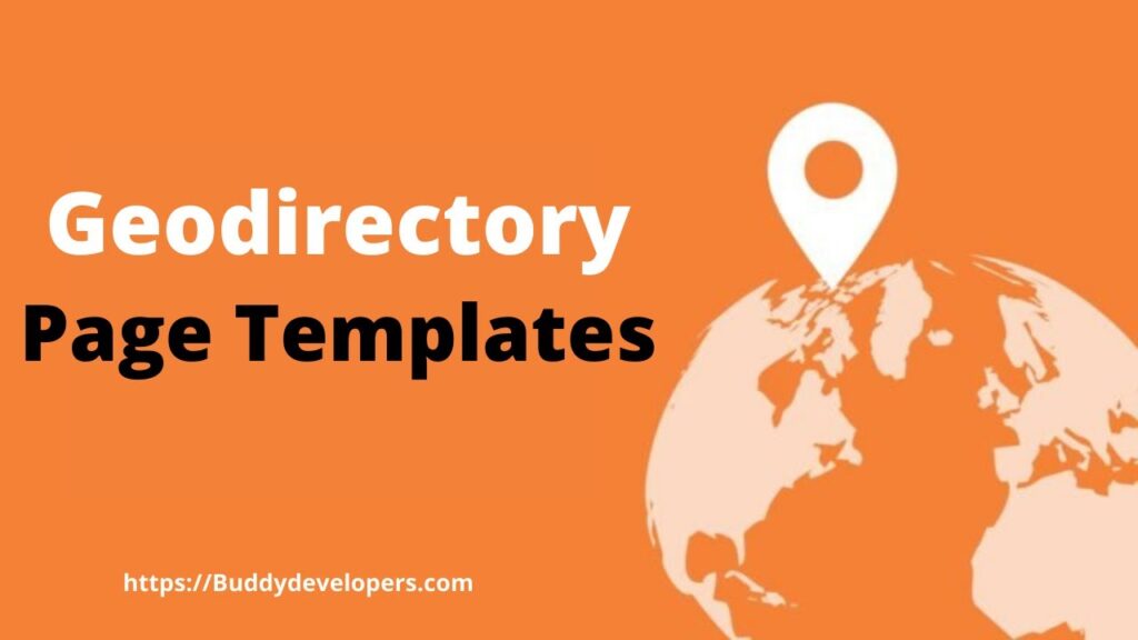 GeoDirectory Page Templates